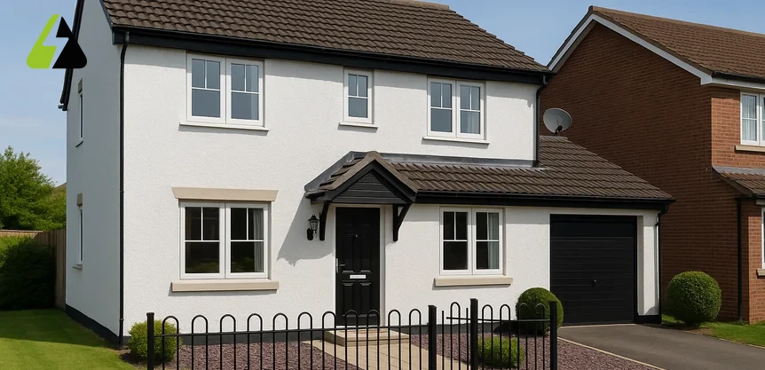 4 bedroom dual fuel home