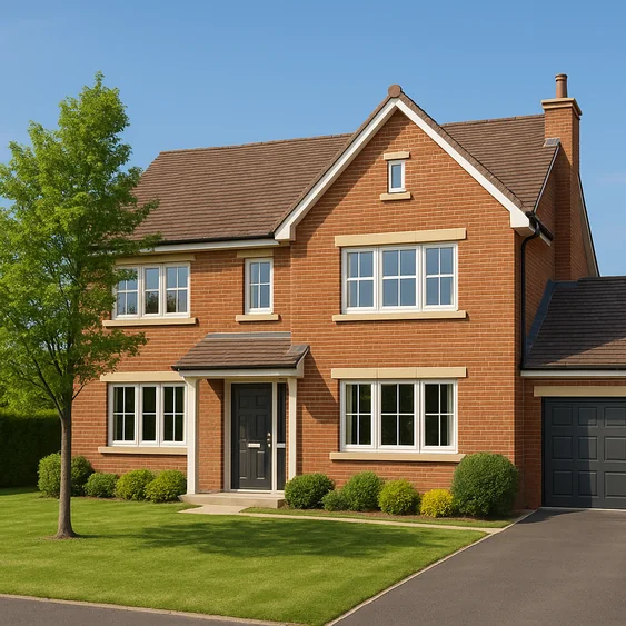 5 bedroom dual fuel home