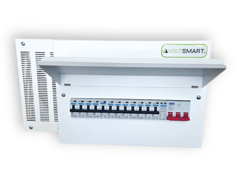 Voltsmart® 12 Way Smart Fuse Board Front View
