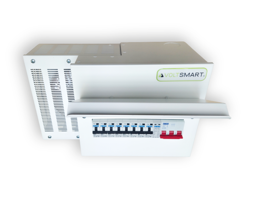 Voltsmart® 8 Way Smart Fuse Board Front View